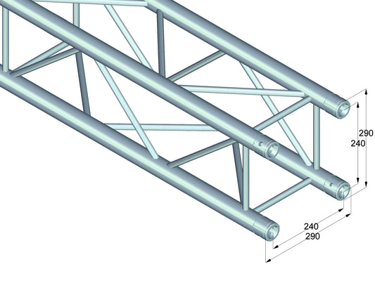 Alutruss QUADLOCK QL-ET34-1000 4-Punkt-Traverse – Ansicht 2