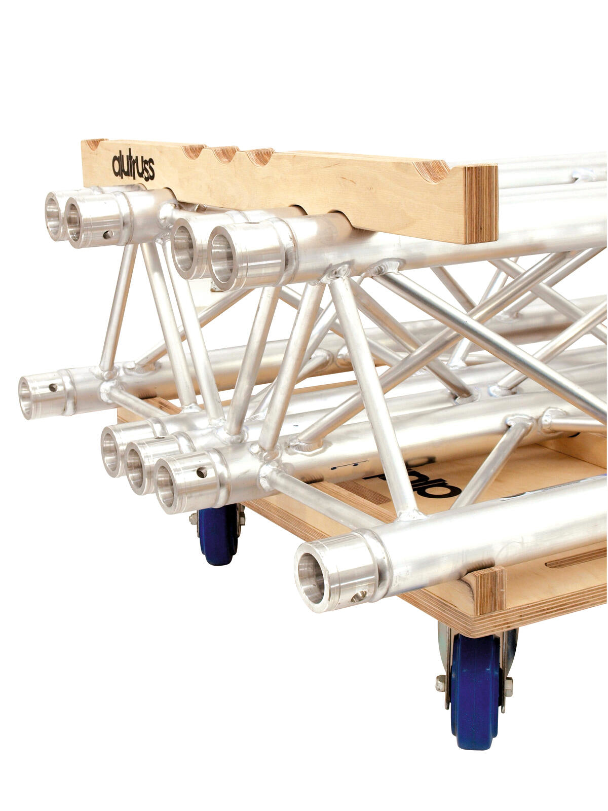 Alutruss Trusstransport-Wagen TRIO inkl. 3 Rollen – Ansicht 2