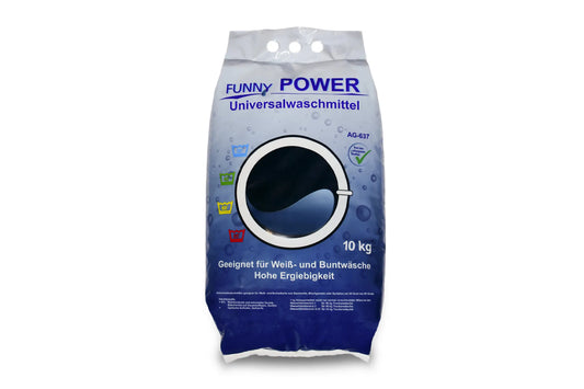 Funny POWER Universalwaschmittel 10 kg, 30/60/95 °C
