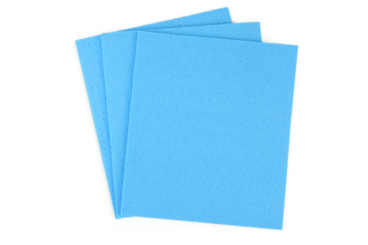 Funny Schwamm-Spültuch, 10-er Pack, 18 x 20 cm, blau