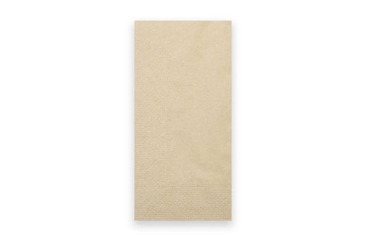 Sobsy Servietten 40 x 40 cm, 2-lagig, recycling braun, 1/8-Buchfalz, 4 x 250 Stück