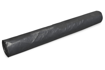 Sobsy LDPE-Regenerat Baufolie, 4 x 25 m, schwarz, Typ 150, 1 Rolle