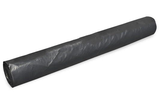 Sobsy LDPE-Regenerat Baufolie, 4 x 25 m, schwarz, Typ 150, 1 Rolle