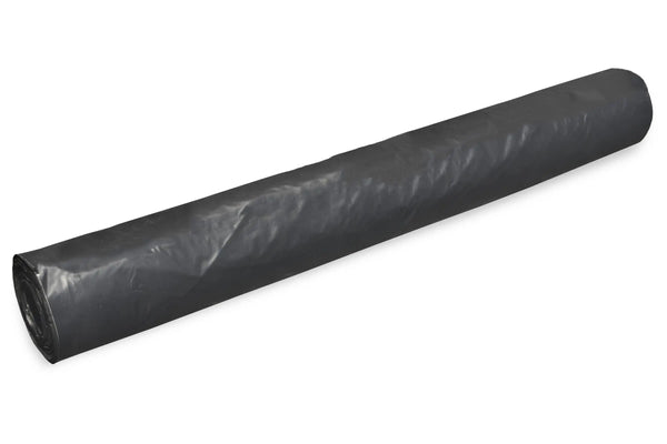 Sobsy LDPE-Regenerat Baufolie, 4 x 25 m, schwarz, Typ 150, 1 Rolle