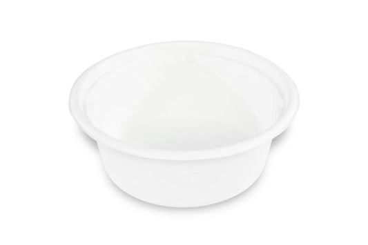Sobsy Salatschale ohne Deckel, aus Zuckerrohr, 500 ml, weiss, 12x50 Stück
