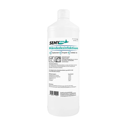 SemyCare Händedesinfektion 12 x 1 l