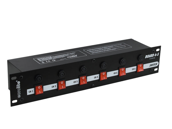 Eurolite Board 6-S mit 6x Schutzkontakt