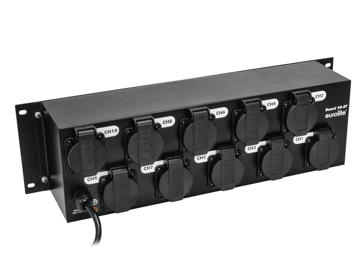 Eurolite Board 10-ST 10x Schutzkontakt – Ansicht 3