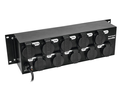 Eurolite Board 10-ST 10x Schutzkontakt – Ansicht 3