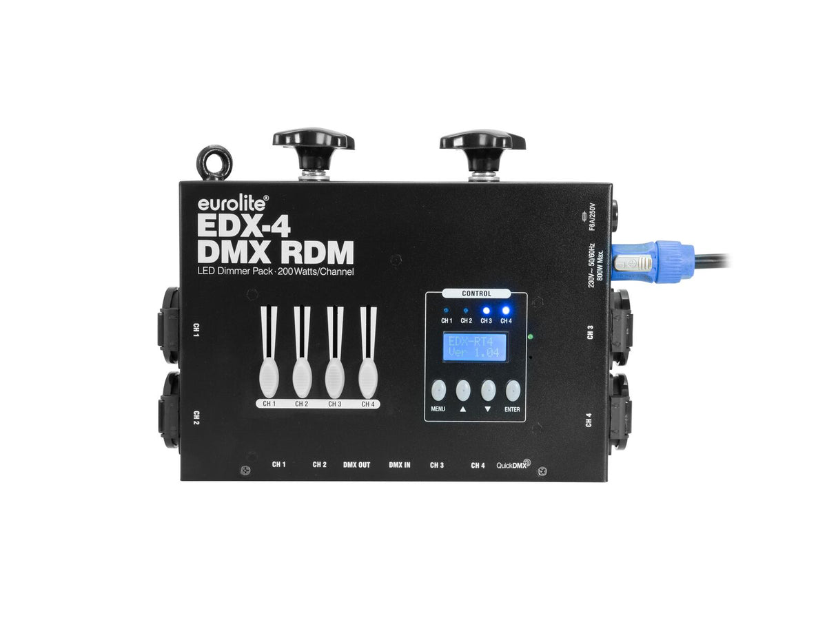 Eurolite EDX-4 DMX RDM LED-Dimmerpack