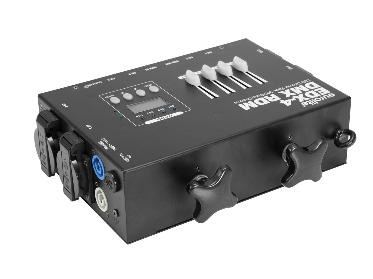 Eurolite EDX-4 DMX RDM LED-Dimmerpack – Ansicht 3