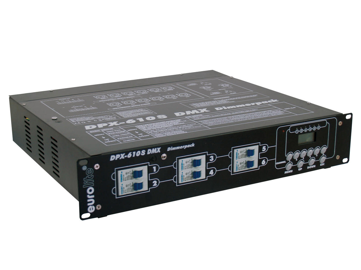Eurolite DPX-610 S DMX Dimmerpack – Ansicht 2