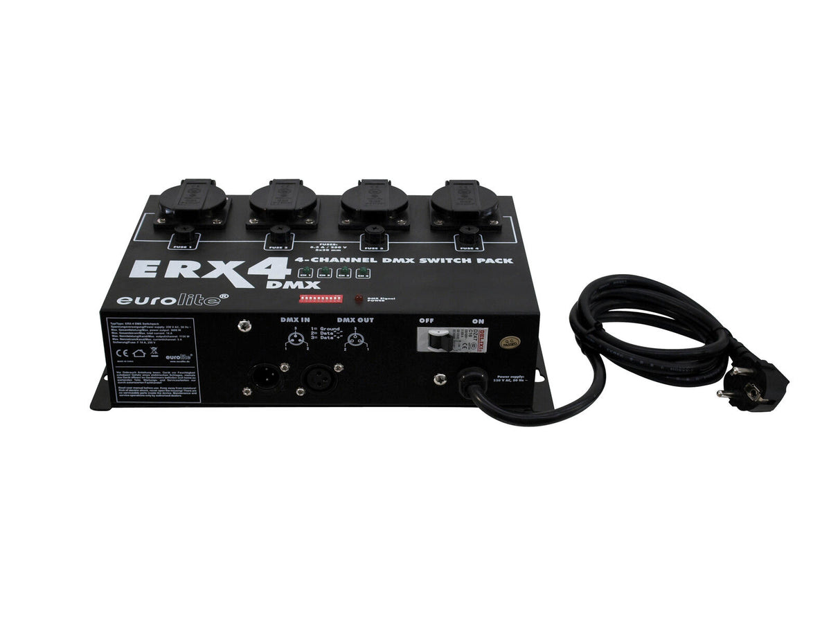 Eurolite ERX-4 DMX Switchpack – Ansicht 2
