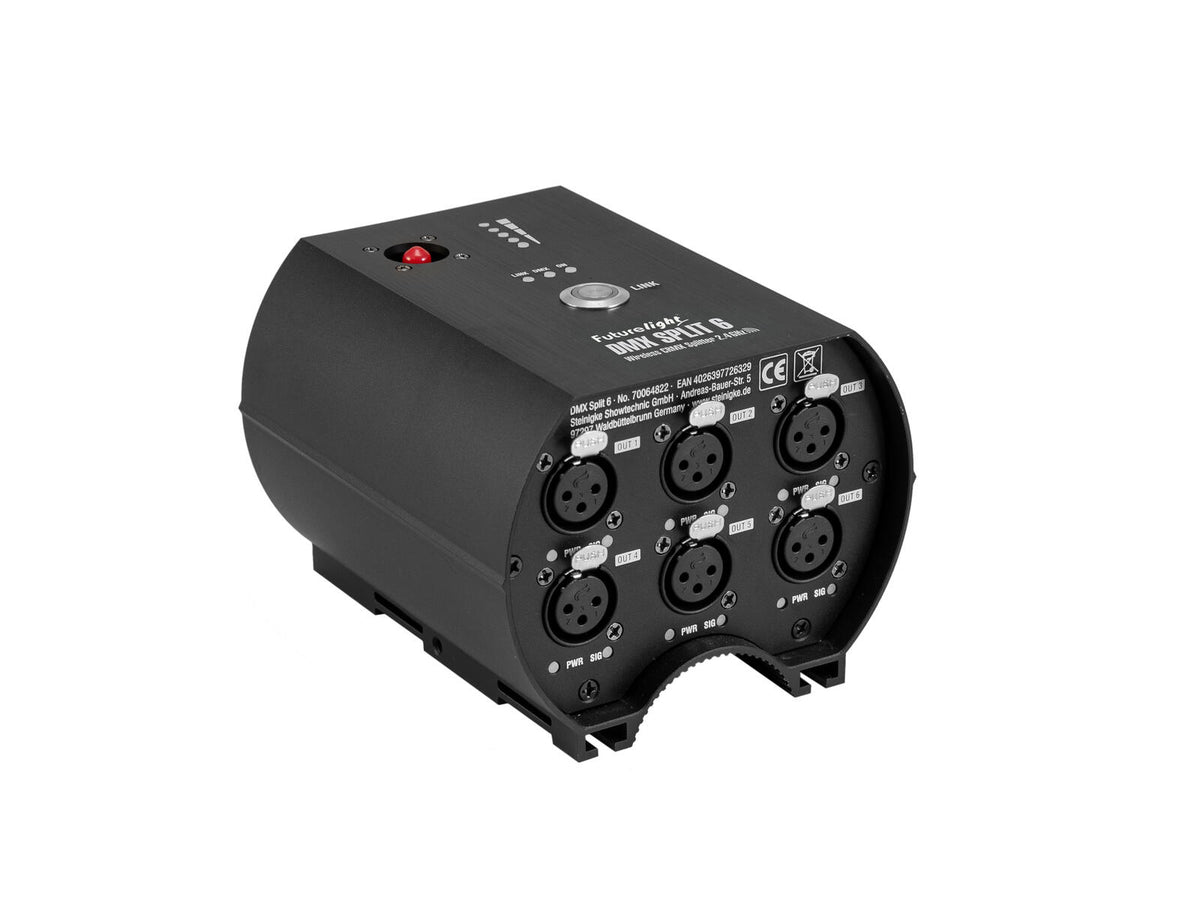 Futurelight DMX Split 6 Splitter CRMX – Ansicht 3