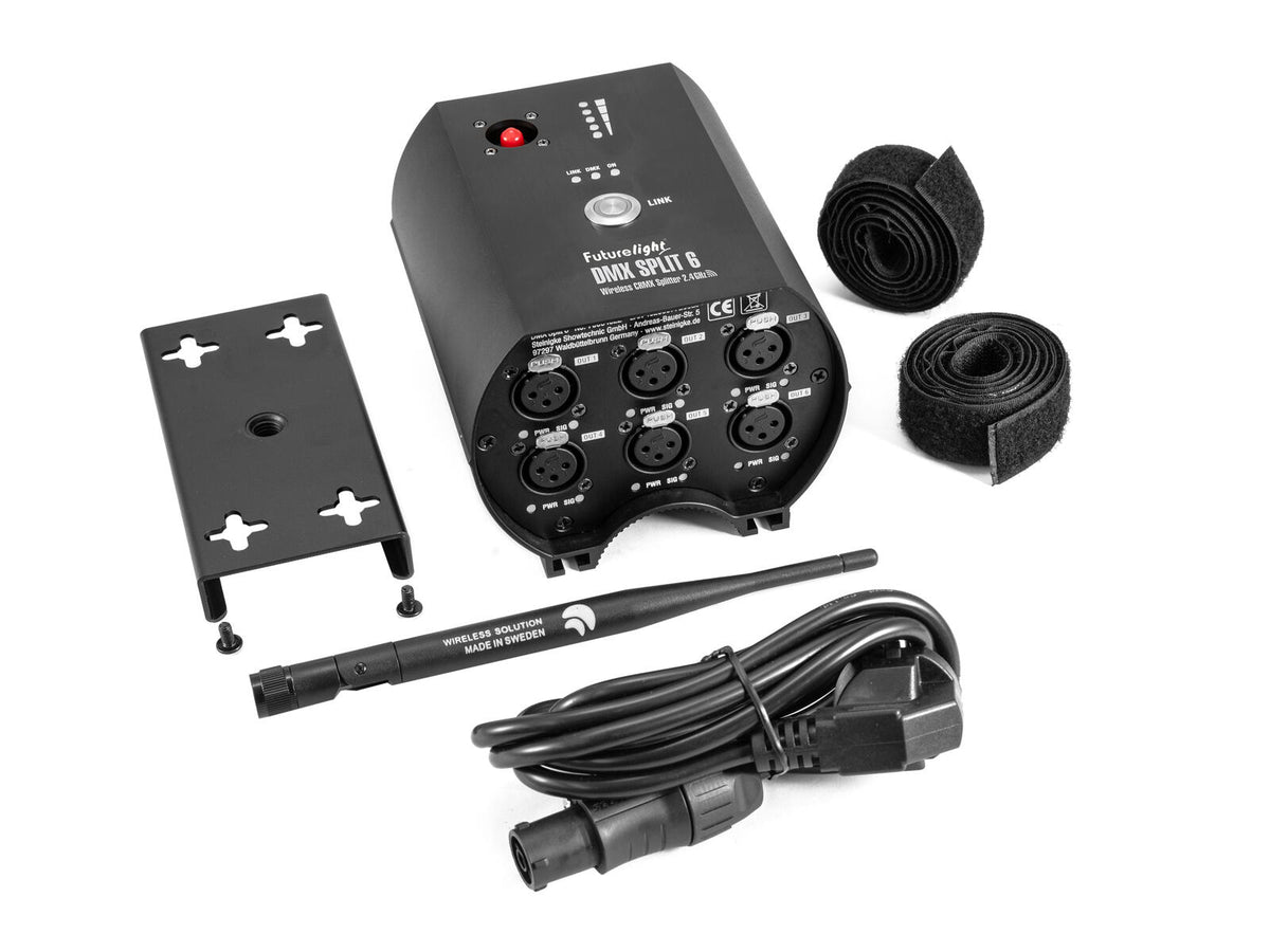 Futurelight DMX Split 6 Splitter CRMX – Ansicht 7