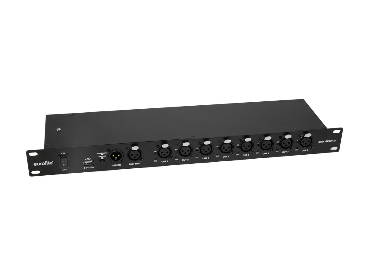Eurolite DMX Split 8X Splitter 3pol