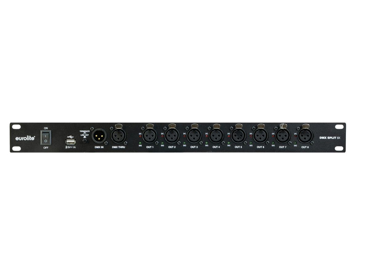 Eurolite DMX Split 8X Splitter 3pol – Ansicht 3