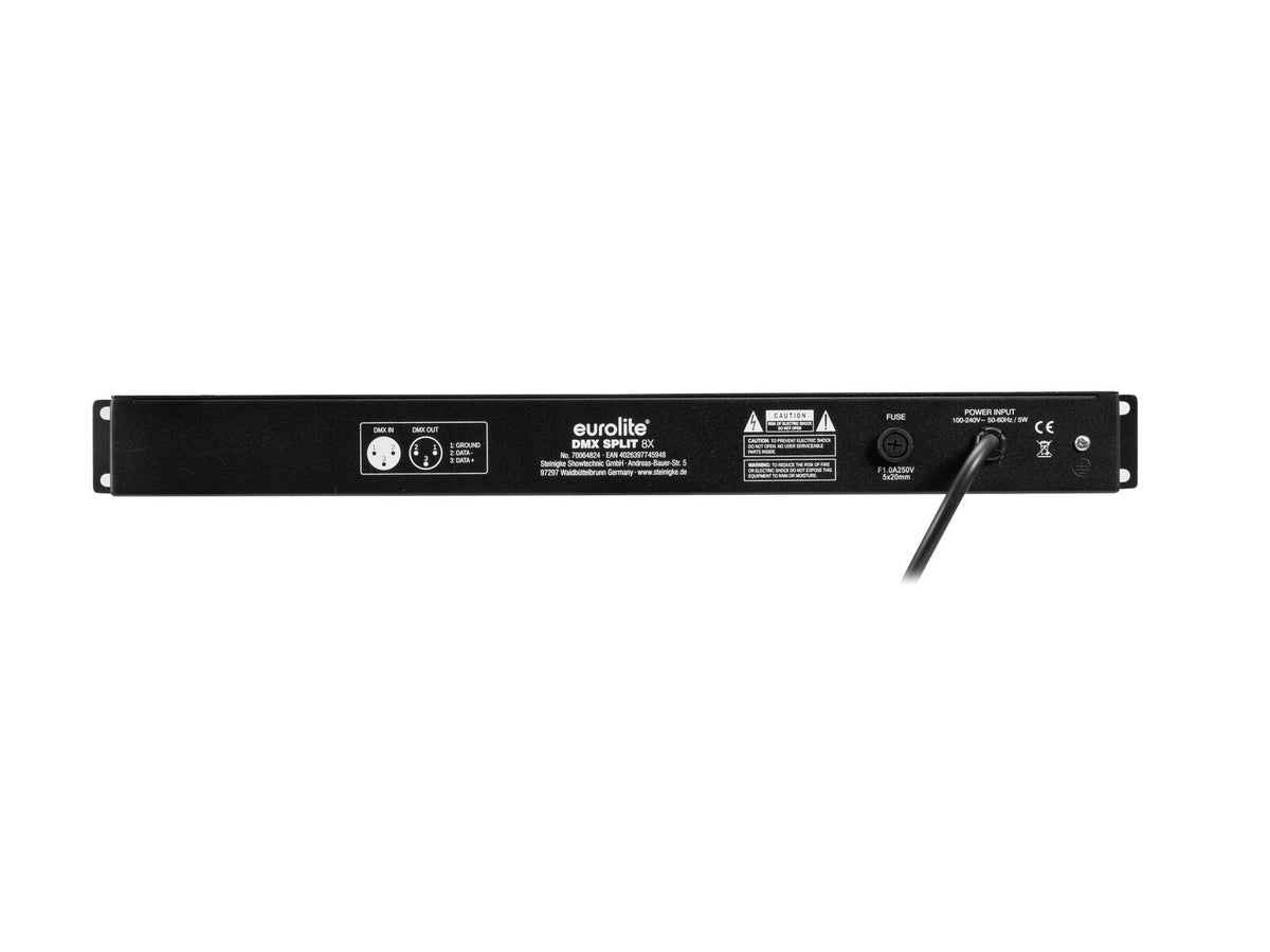 Eurolite DMX Split 8X Splitter 3pol – Ansicht 4
