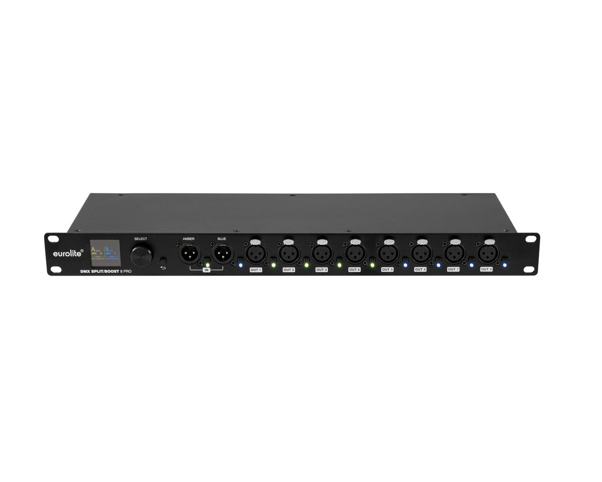 Eurolite DMX Split/Boost 8 PRO 3pol – Ansicht 2
