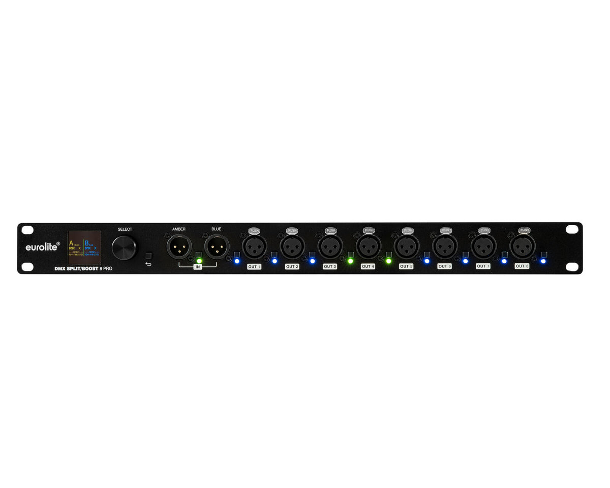 Eurolite DMX Split/Boost 8 PRO 3pol – Ansicht 4
