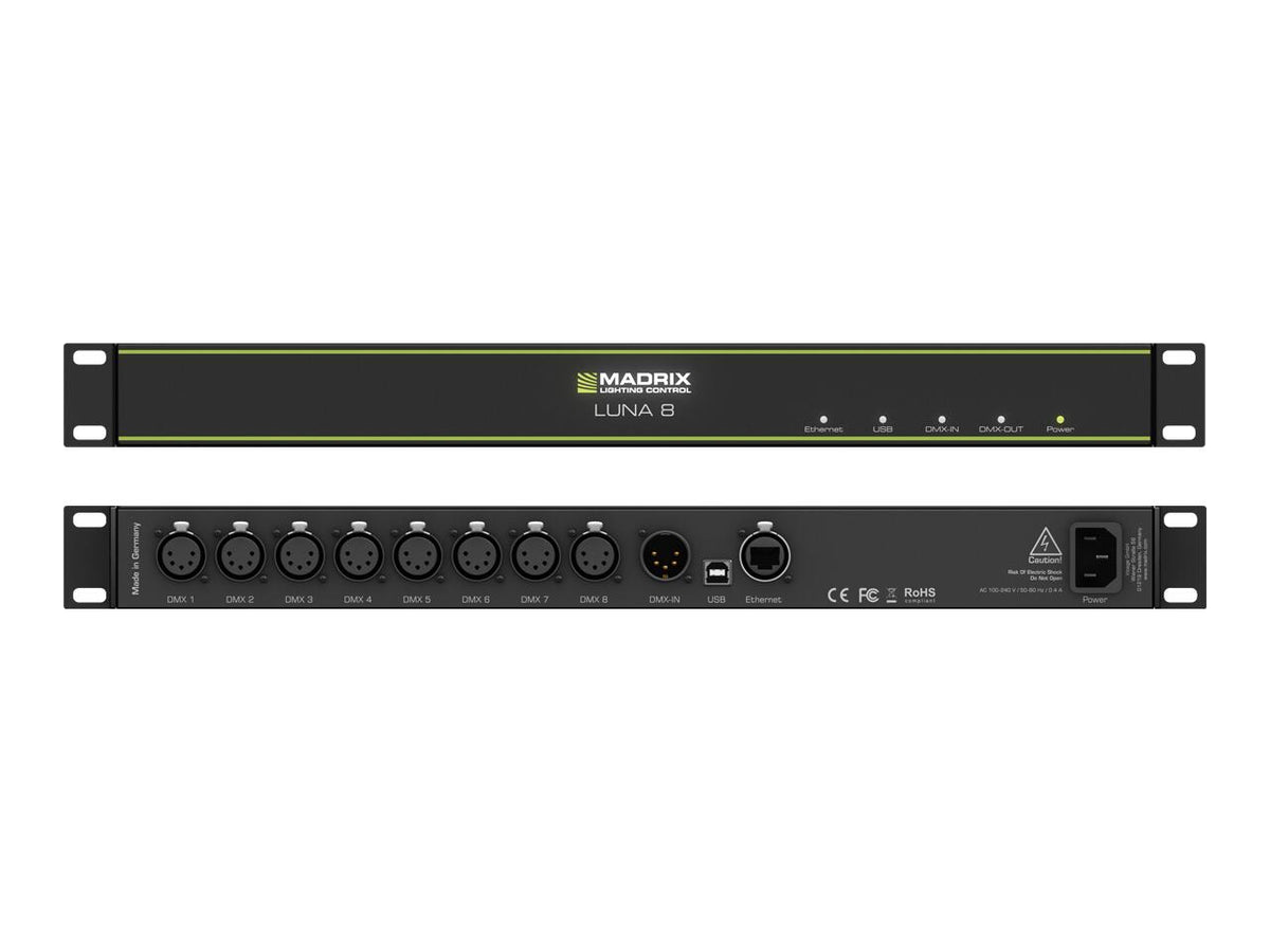 Madrix LUNA 8 Port USB / Art-Net Node – Ansicht 3