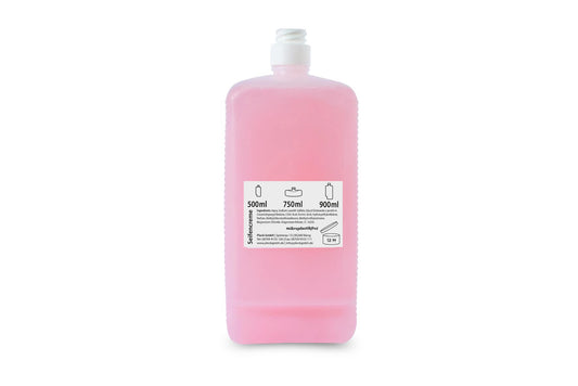 Funny Flüssigseife in Kartusche "CW 950", rosa, 12 Stück à 950 ml