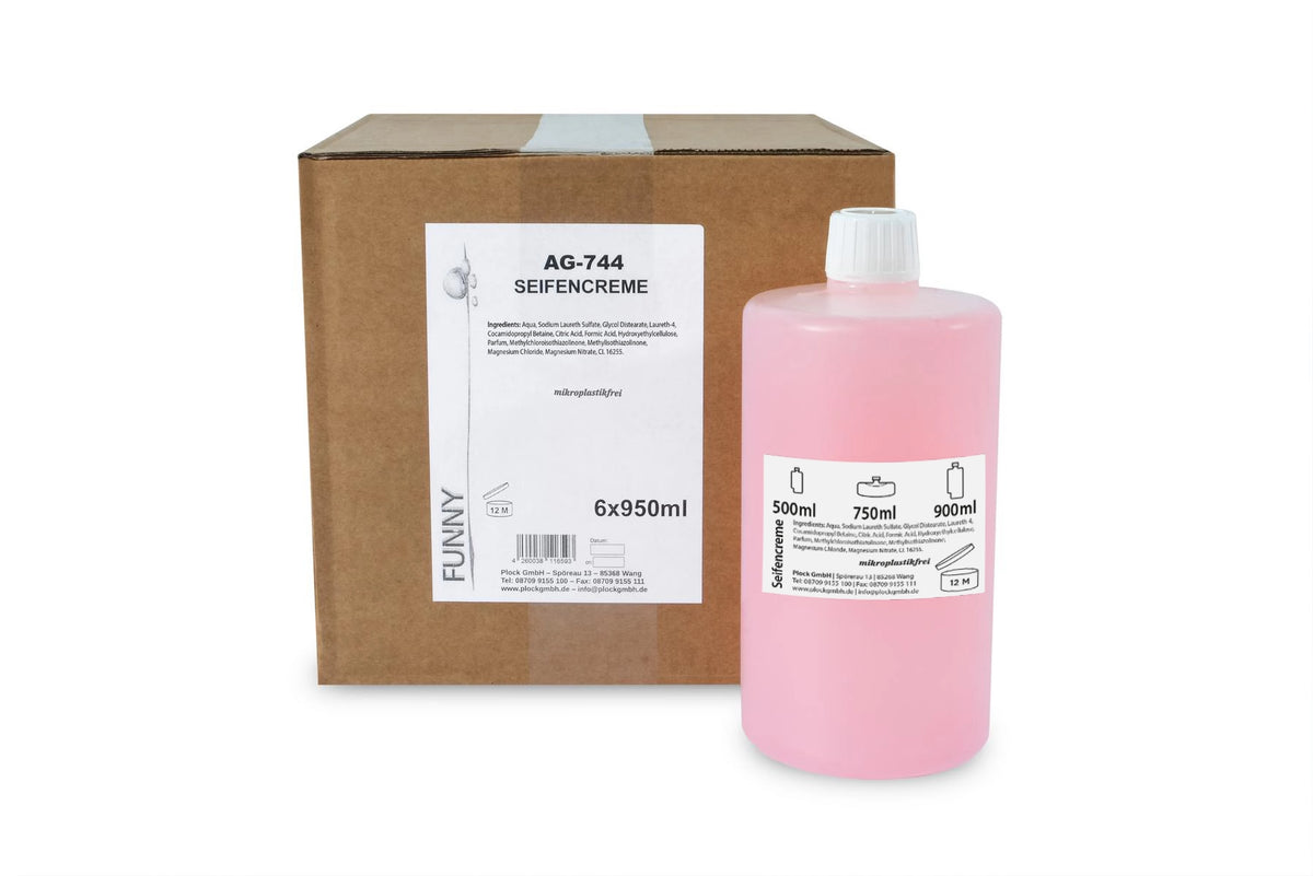 Funny Seifenpatrone "M", 950 ml, 6 Stück