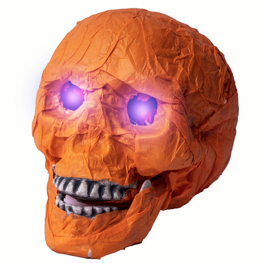 Totenkopf mit Licht