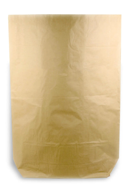 Funny Papiermüllsäcke, 2-lagig, 120 l, braun, 700x950+220mm, unbedruckt, 25 Stück