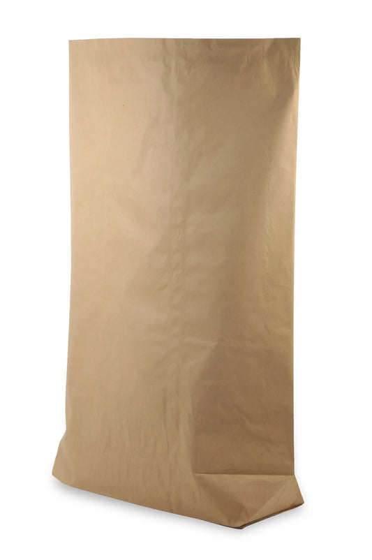Funny Papiermüllsäcke, 2-lagig, 120 l, braun, 700x950+220mm, unbedruckt, 25 Stück