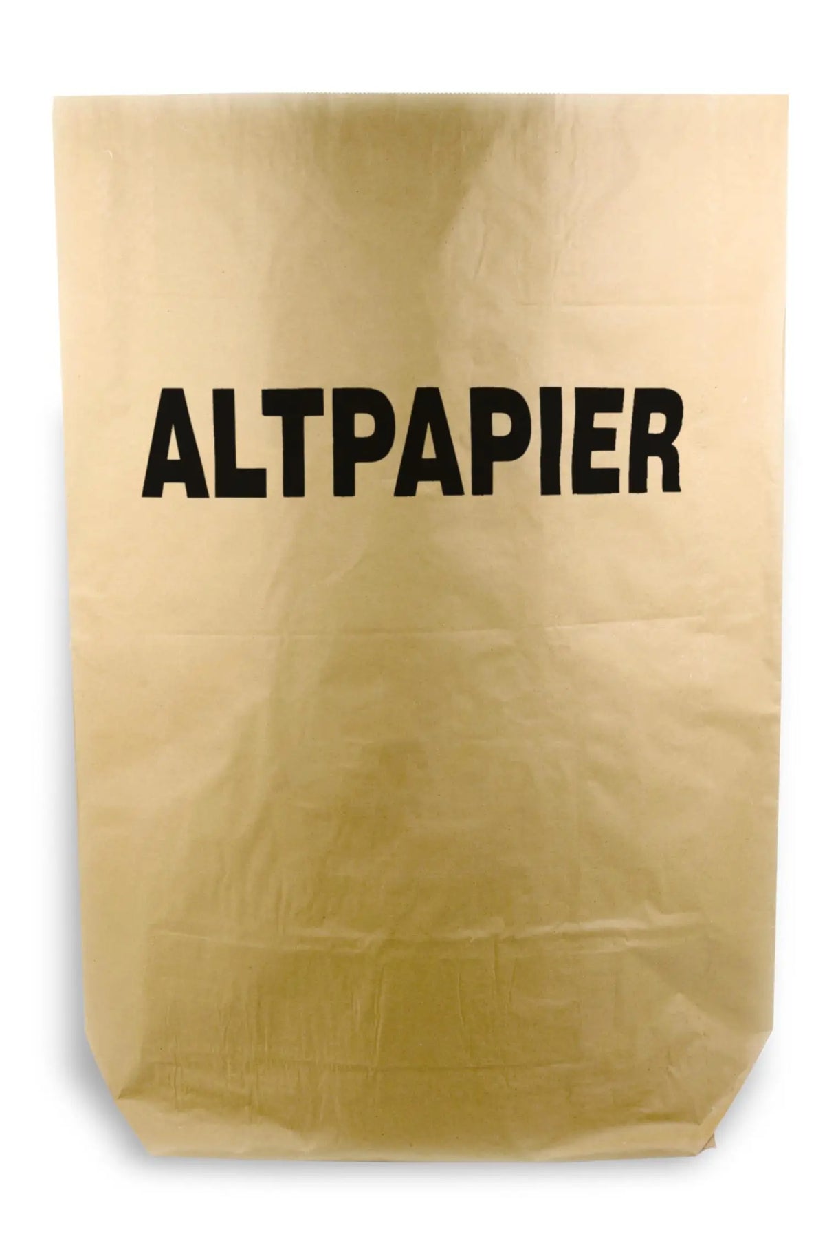 Funny Papiermüllsäcke, 2-lagig, braun, 120l, 700 x 950+220mm, Druck "Altpapier", 25 Stück