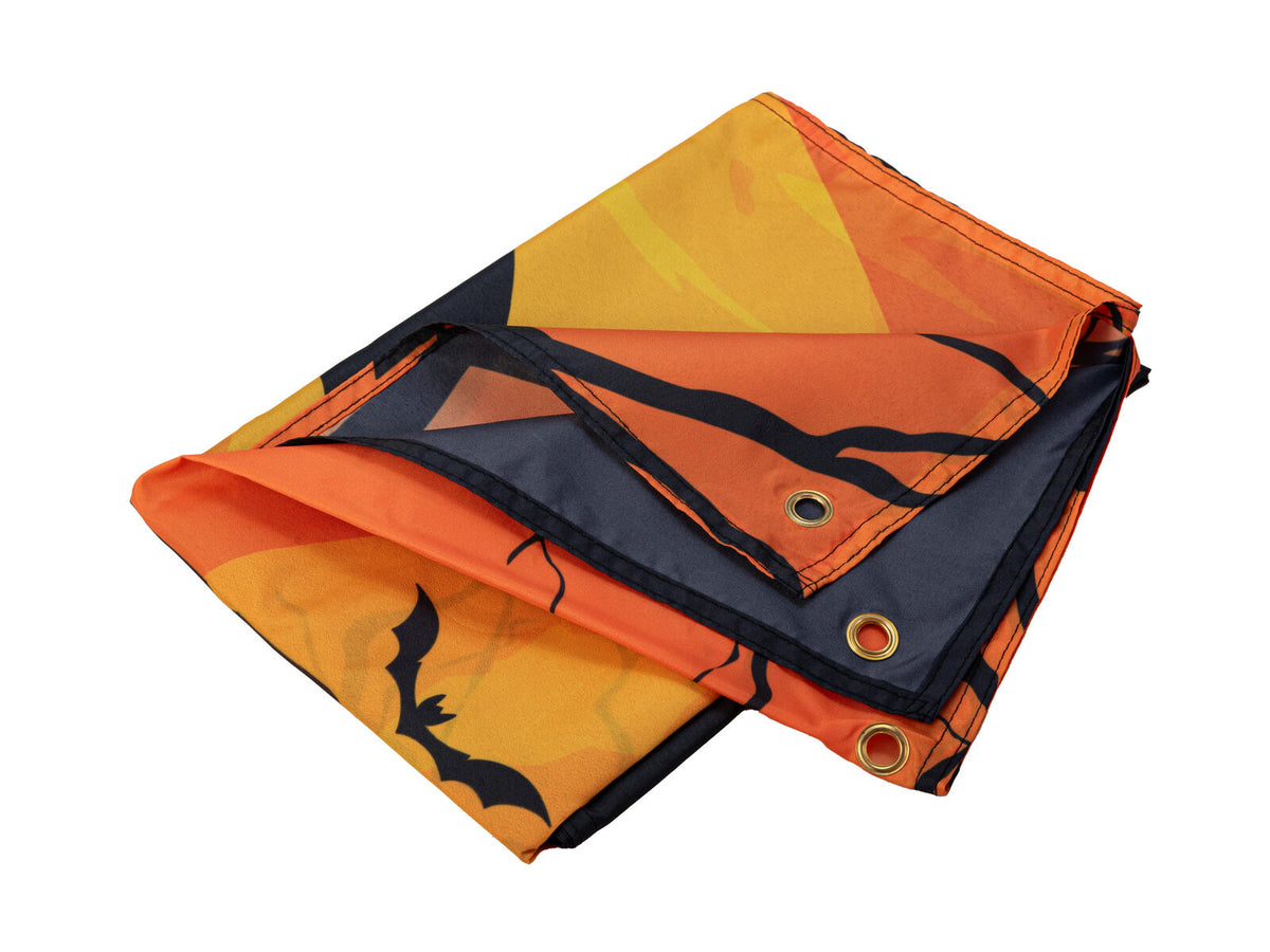 Europalms Halloween Banner, Geisterhaus, 400x180cm – Ansicht 2