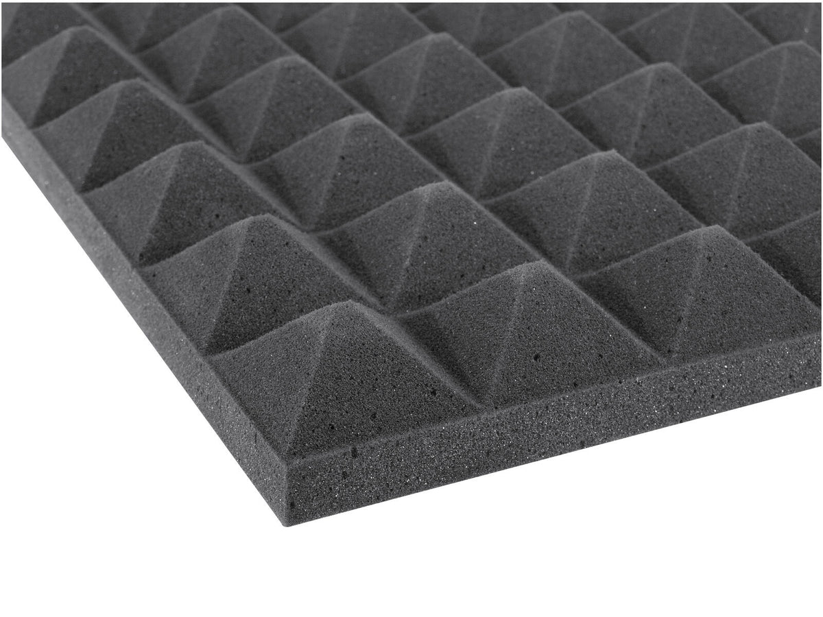 Omnitronic Akustikschaumstoff Pyramide 50mm, 50x50cm – Ansicht 2