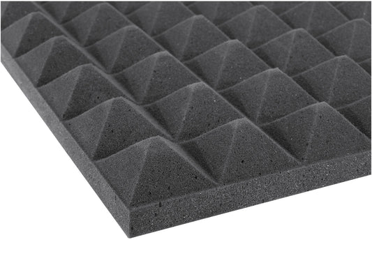 Omnitronic Akustikschaumstoff Pyramide 50mm, 50x50cm – Ansicht 2