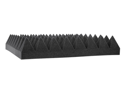 Omnitronic Akustikschaumstoff Pyramide 100mm, 50x50cm – Ansicht 2