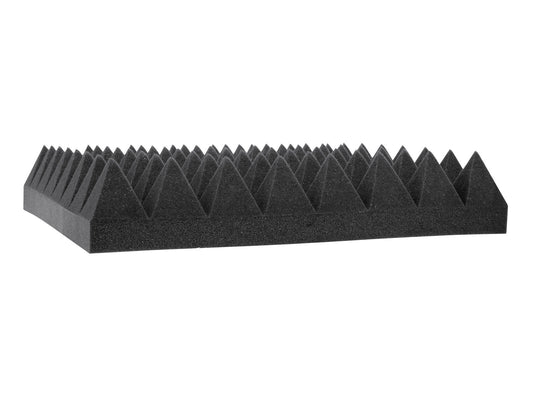 Omnitronic Akustikschaumstoff Pyramide 100mm, 50x50cm – Ansicht 2