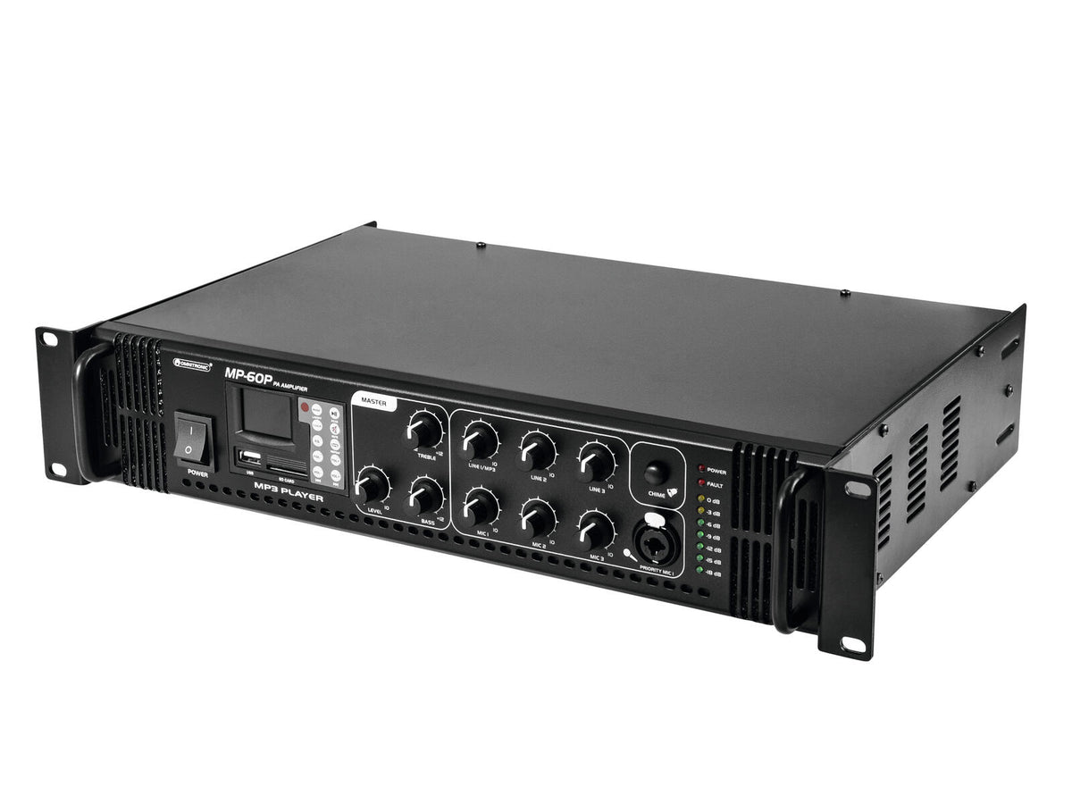 Omnitronic MP-60P ELA-Mischverstärker – Ansicht 4