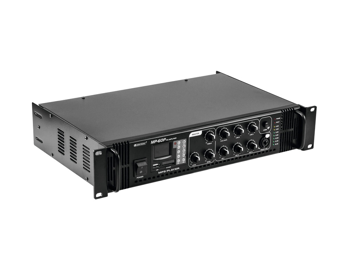 Omnitronic MP-60P ELA-Mischverstärker – Ansicht 5