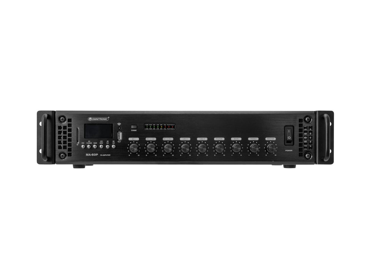 Omnitronic MA-60P ELA-Mischverstärker – Ansicht 4