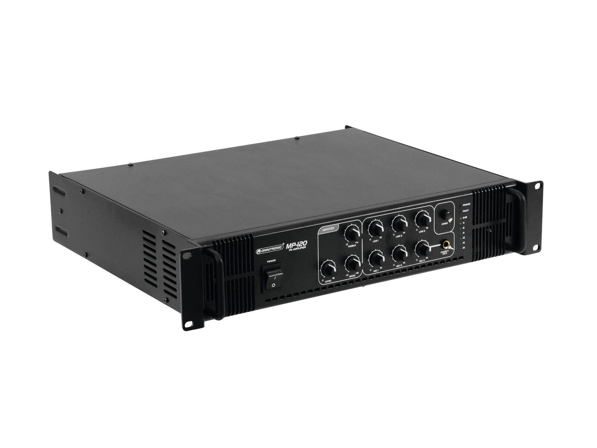 Omnitronic MP-120 ELA-Mischverstärker – Ansicht 2