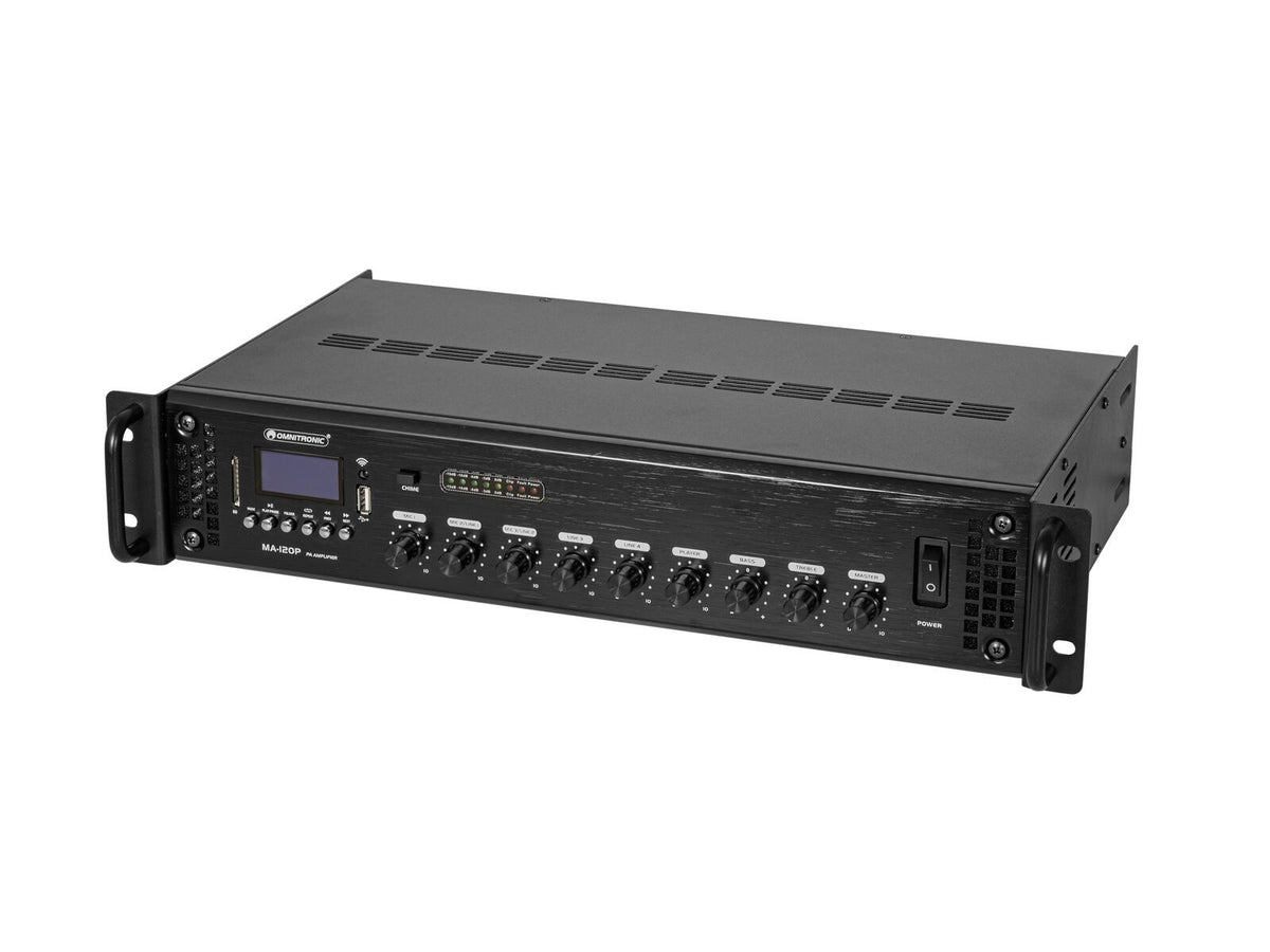 Omnitronic MA-120P ELA-Mischverstärker – Ansicht 2