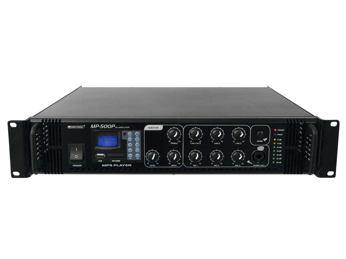 Omnitronic MP-500P ELA-Mischverstärker