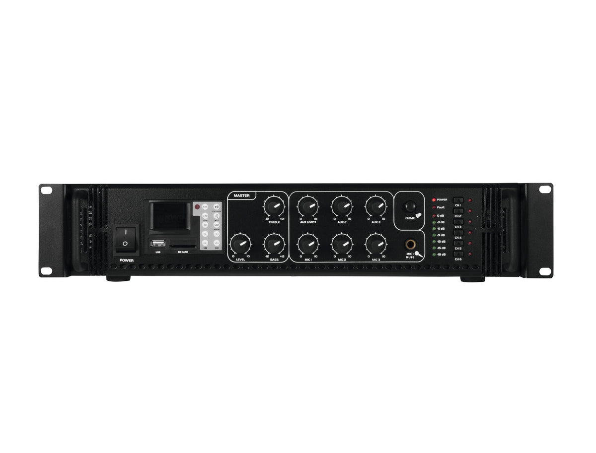 Omnitronic MPZ-120.6P ELA-Mischverstärker – Ansicht 2