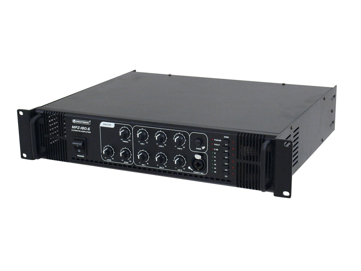Omnitronic MPZ-180.6 ELA-Mischverstärker – Ansicht 4