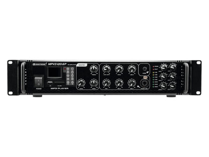 Omnitronic MPVZ-120.6P ELA-Mischverstärker – Ansicht 2