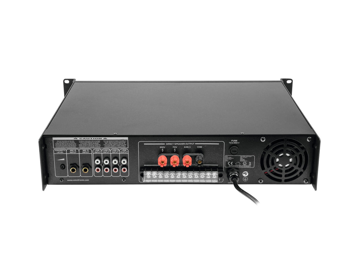 Omnitronic MPVZ-120.6P ELA-Mischverstärker – Ansicht 4