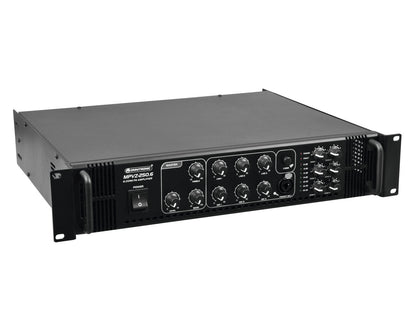 Omnitronic MPVZ-250.6 ELA-Mischverstärker – Ansicht 3