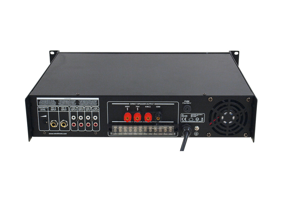 Omnitronic MPVZ-350.6 ELA-Mischverstärker – Ansicht 2