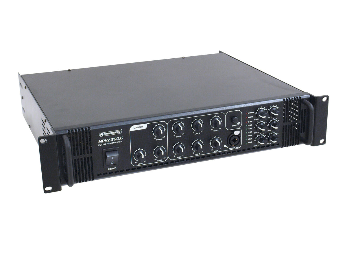 Omnitronic MPVZ-350.6 ELA-Mischverstärker – Ansicht 3