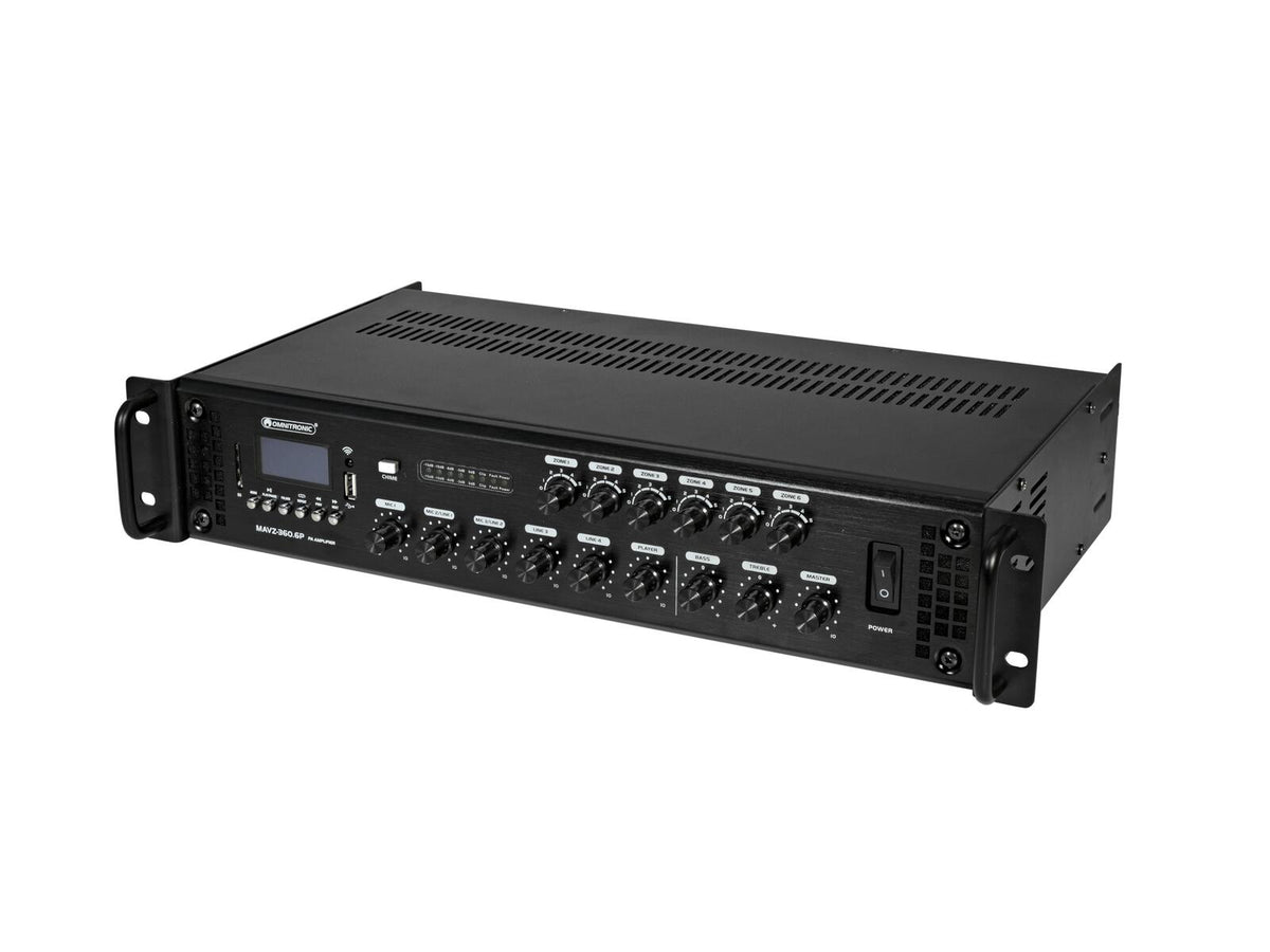 Omnitronic MAVZ-360.6P ELA-Mischverstärker – Ansicht 3
